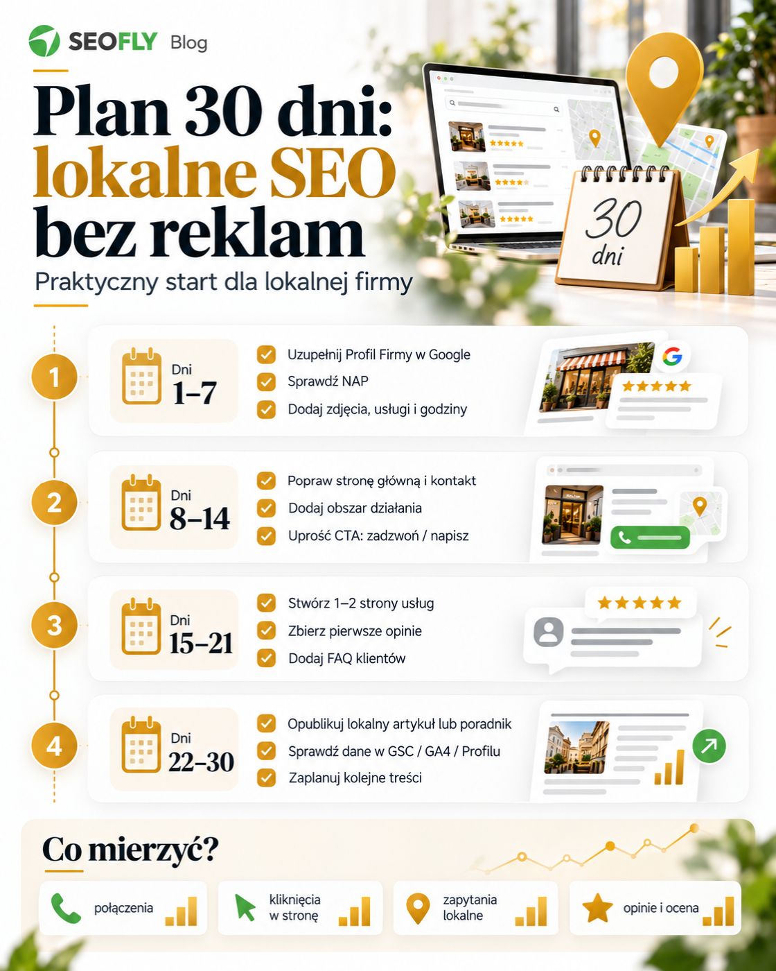 30 dniowy plan seo lokalnie